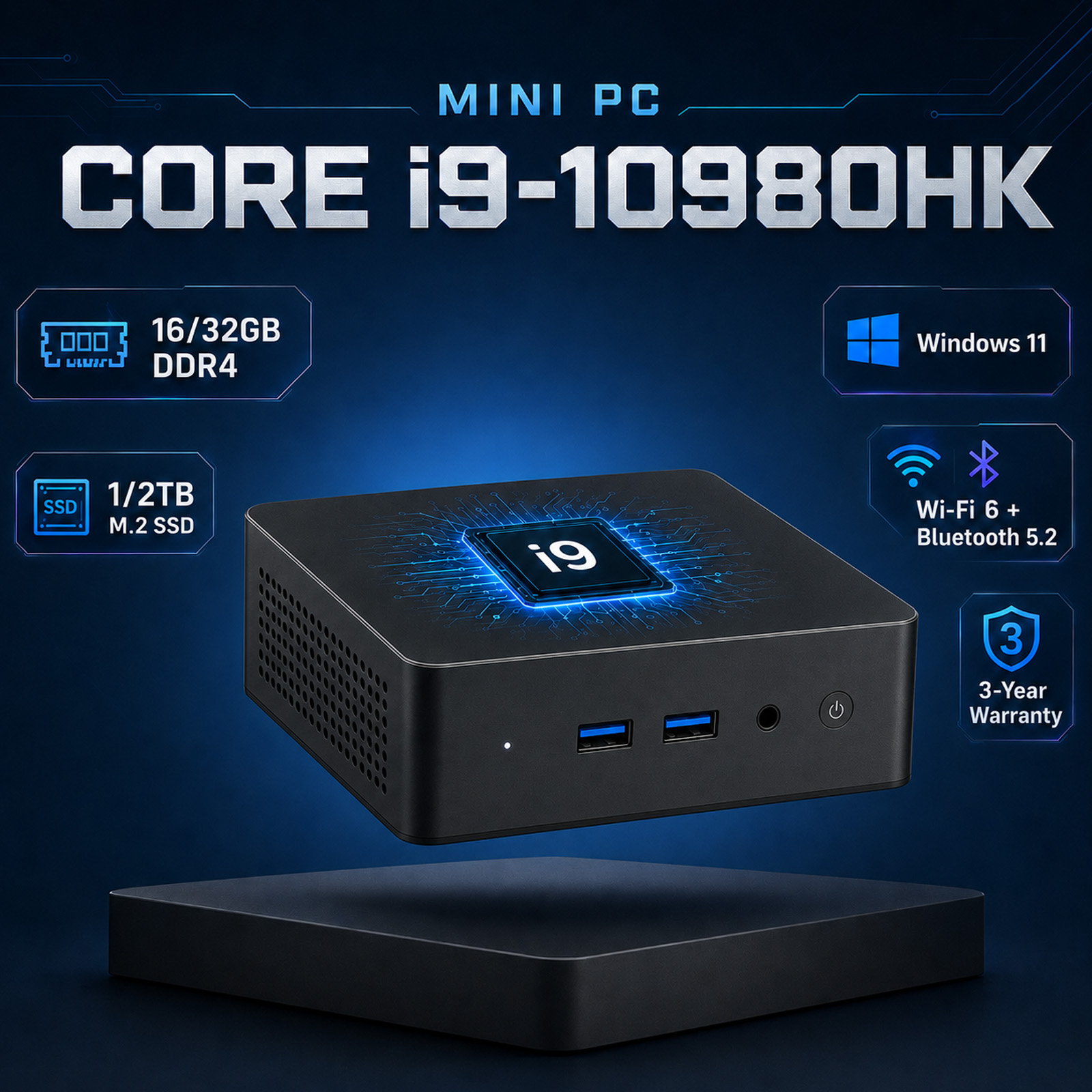 Pc Gaming Ddr4 - ミニPCコンピューター Windows 11搭載 Intel Core i9