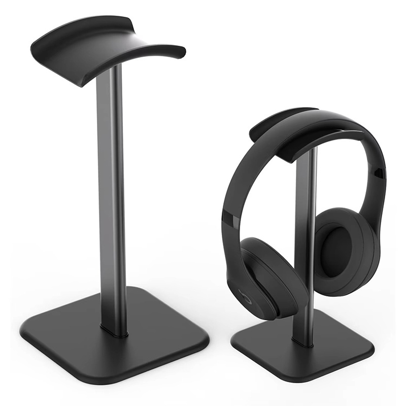 Headset Stand - 1個入り ユニバーサルプラスチック製ヘッドホンホルダー ゲーミングヘッドセットスタンド デスクトップオーガナイザー ヘッドセットディスプレイラック イヤホンハンガーブラケット