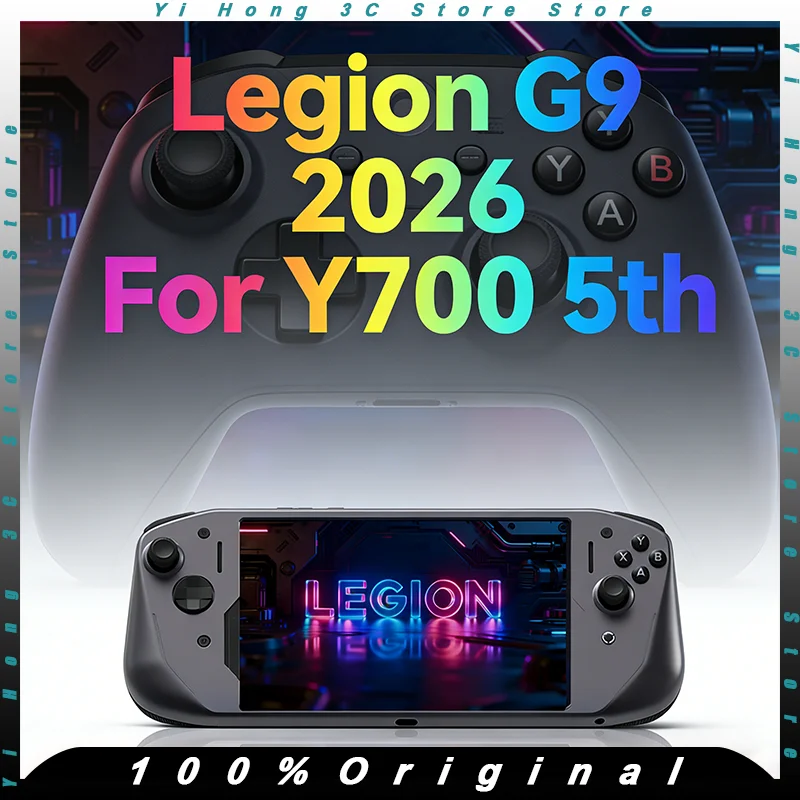 Gaming Controller - 2026 Legion G9 ゲームコントローラー カーボンクリスタルグレー。Legion Y700