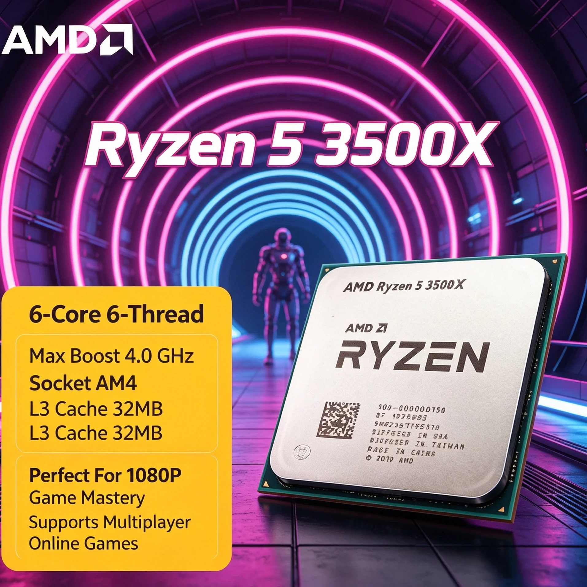 Pc Gaming Amd Ryzen 5 - AMD Ryzen 5 3500X デスクトップCPU 6コア
