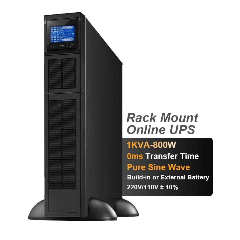 Pc Gaming Online Store - 1kva 800w セキュリティ監視用単相通信ラックマウント型オンラインUPS（CCTVカメラシステム用）