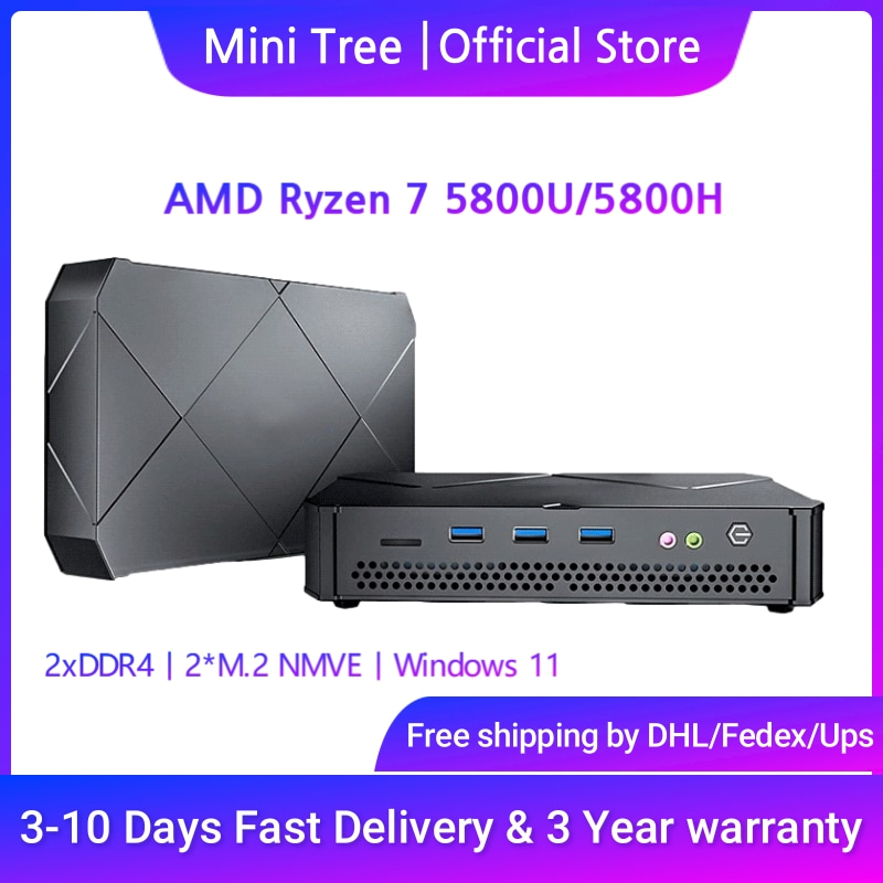Pc Gaming Amd Ryzen 5 - RADEON AMD-Mini Gaming PC, 8コア,ryzen 7