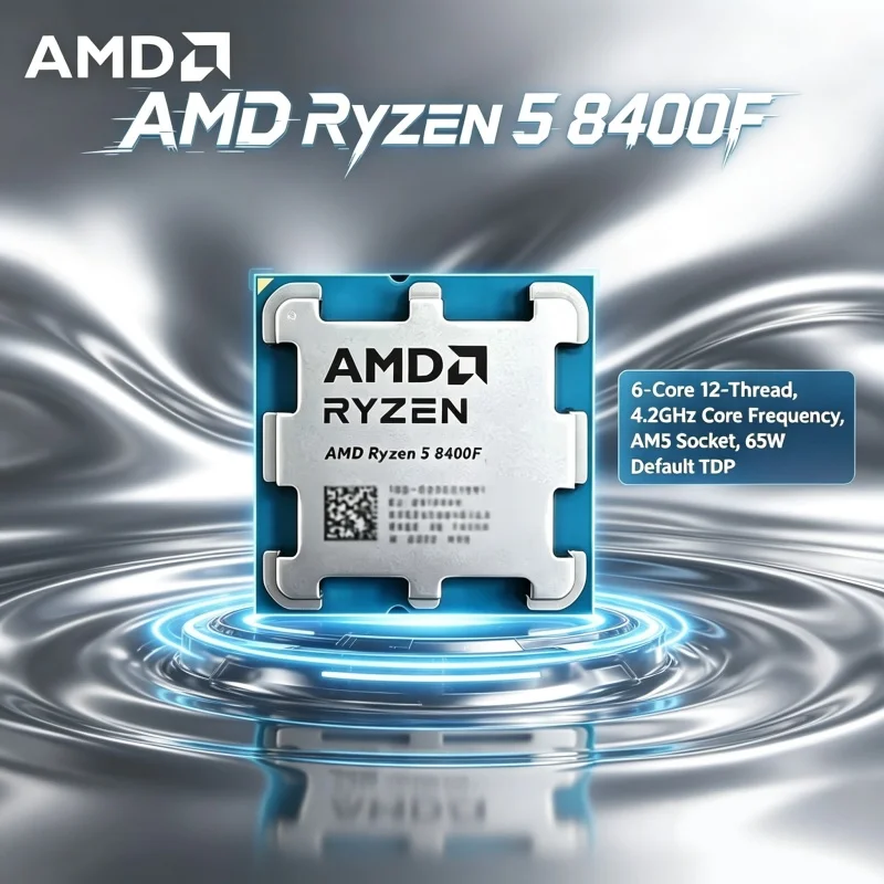 オリジナルAMD Ryzen 5 8400F CPU、6コア - Pc Gaming Amd Ryzen 5 のレビューと価格