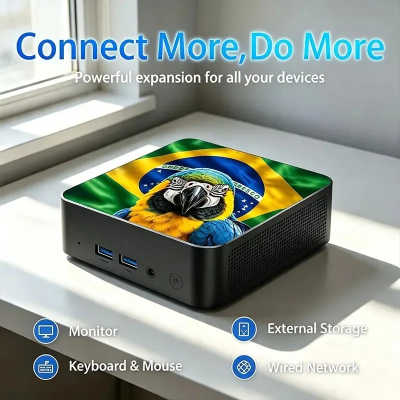 メキシコ ブラジル フラッグ ミニPC インテル N95 2 - Pc Gaming Mini のレビューと価格