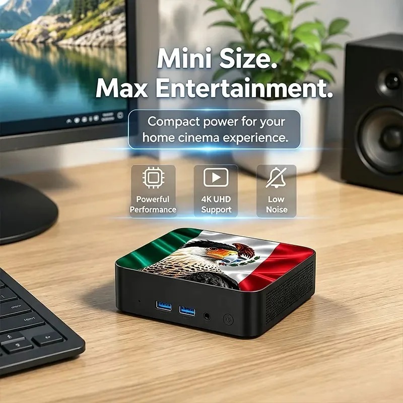 メキシコ ブラジル フラッグ ミニPC インテル N95 2 - Pc Gaming Mini のレビューと価格
