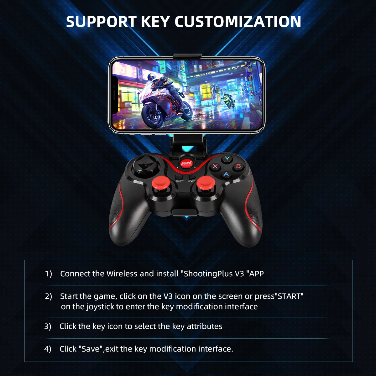 GAMINJA ワイヤレス Bluetooth ゲームパッド - Pc Gaming Xbox のレビューと価格