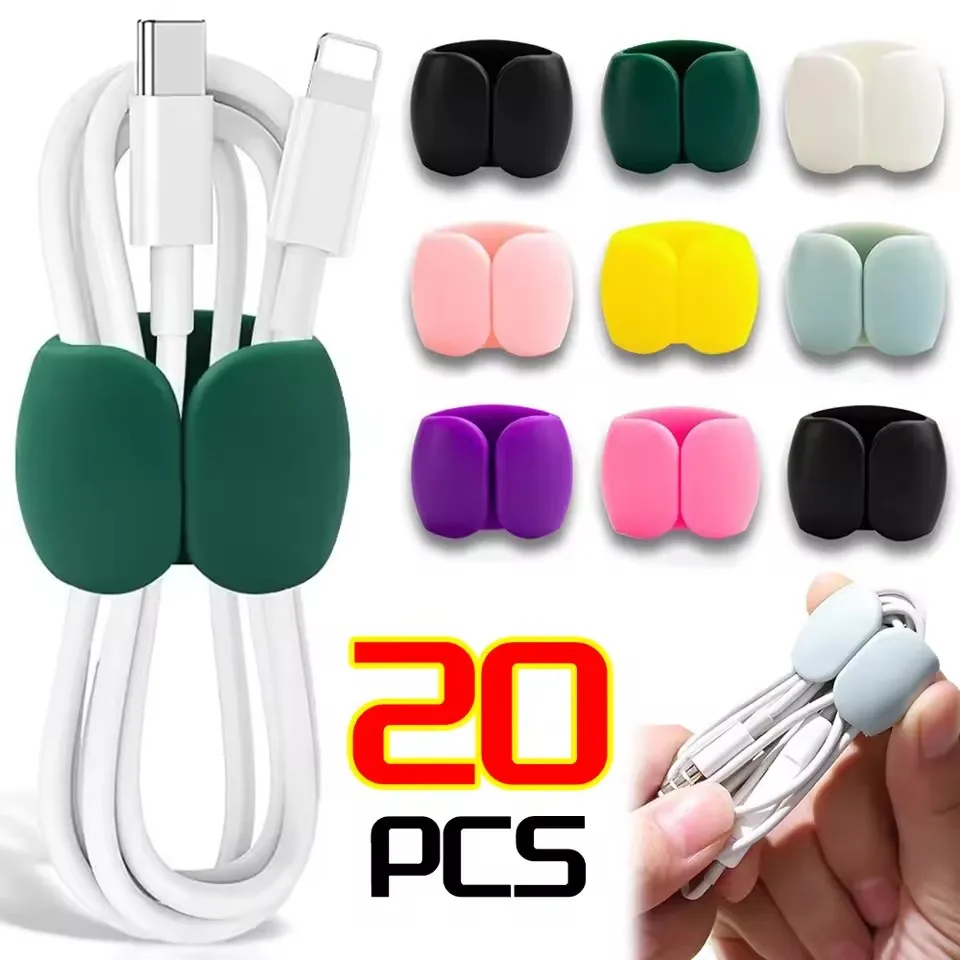 10/5/1個 多機能ケーブルオーガナイザー USBホルダー - Headset Stand のレビューと価格
