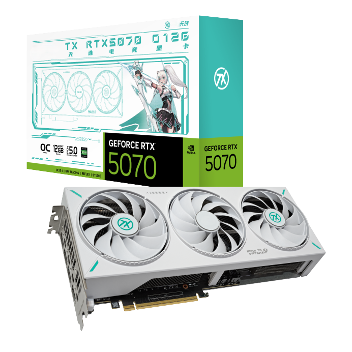 2025 TX-RTX5070-O12G GDDR7 OC  - Pc Gaming White のレビューと価格