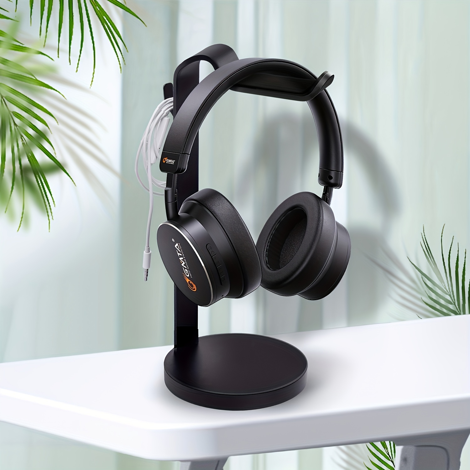 アルミ合金製ヘッドホンスタンド、デスクトップゲーミングヘッド - Headset Stand のレビューと価格