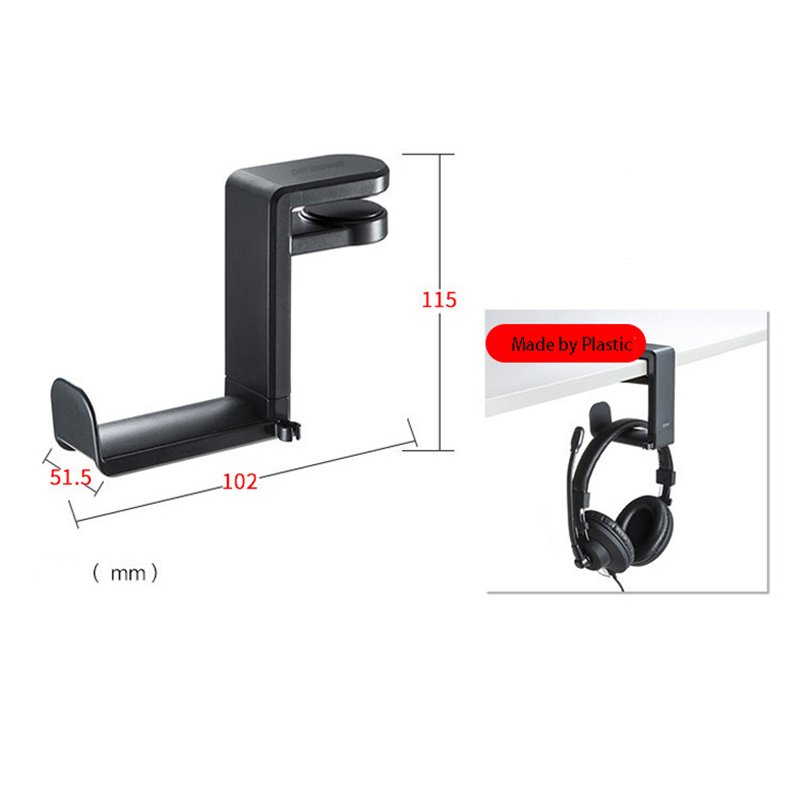 PCゲーミングヘッドフォンスタンド ヘッドセットフックホルダ - Headset Stand のレビューと価格