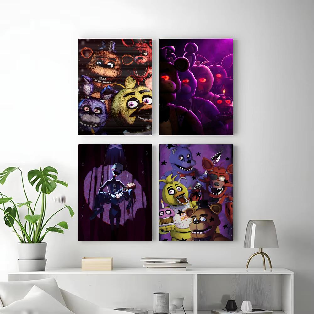 ダークアニマトロニクスホラーゲーム F-FNAF ポスター自 - Pc Gaming Quotes のレビューと価格