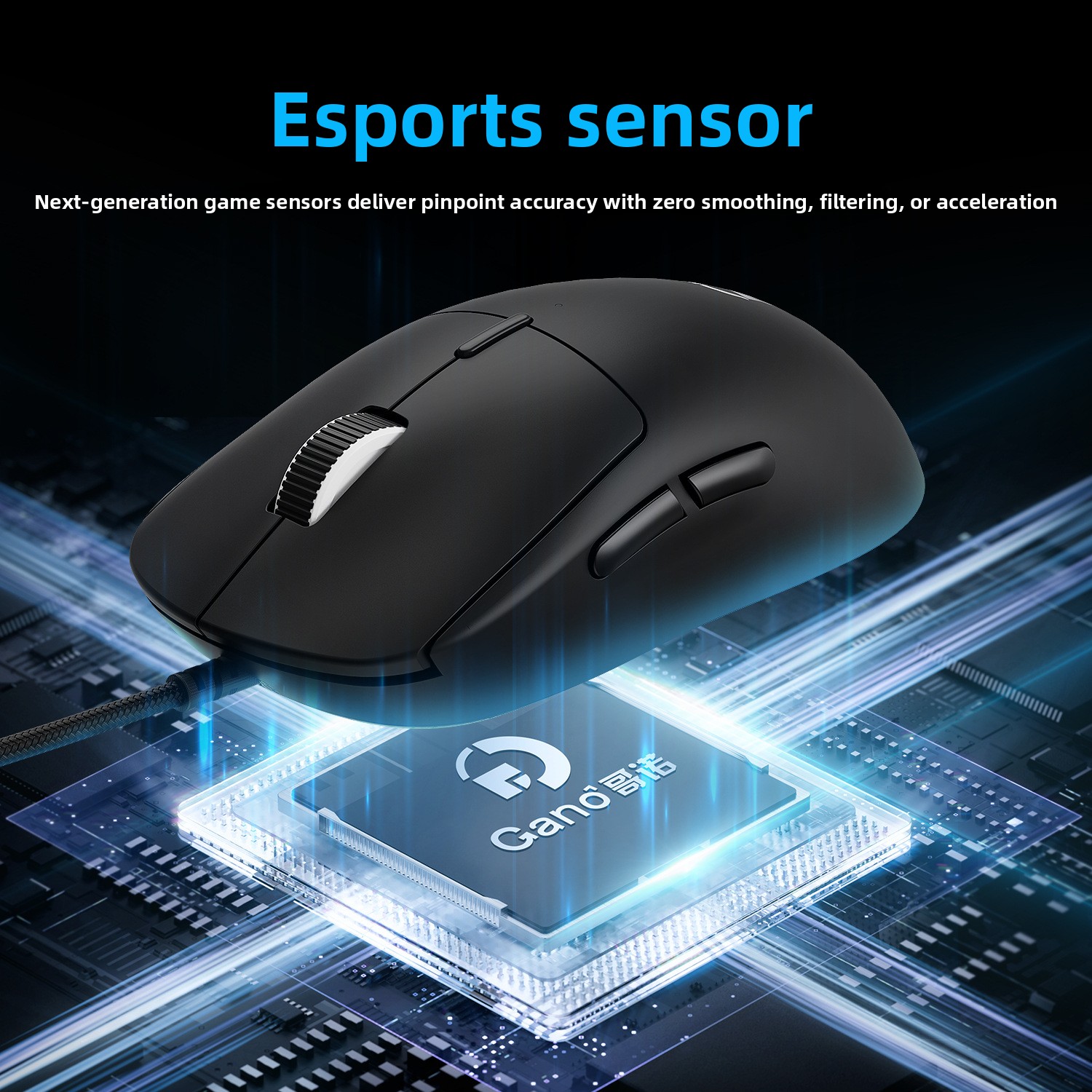 GPW-Y PAW3395 軽量有線3モードワイヤレスマウス - Pc Gaming Y60 のレビューと価格
