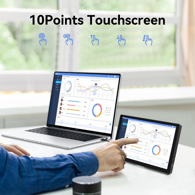 小型タッチスクリーンモニター 10.1 インチ IPS タッ - Pc Gaming Optimization のレビューと価格