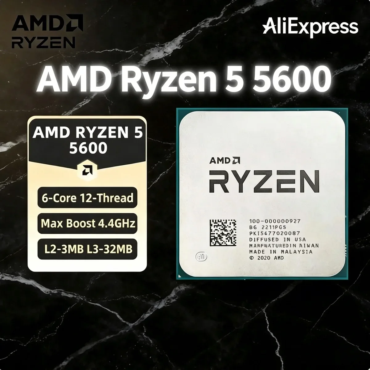 AMD Ryzen 5 5600 プロセッサー AMD R5 - Pc Gaming Amd Ryzen 5 のレビューと価格