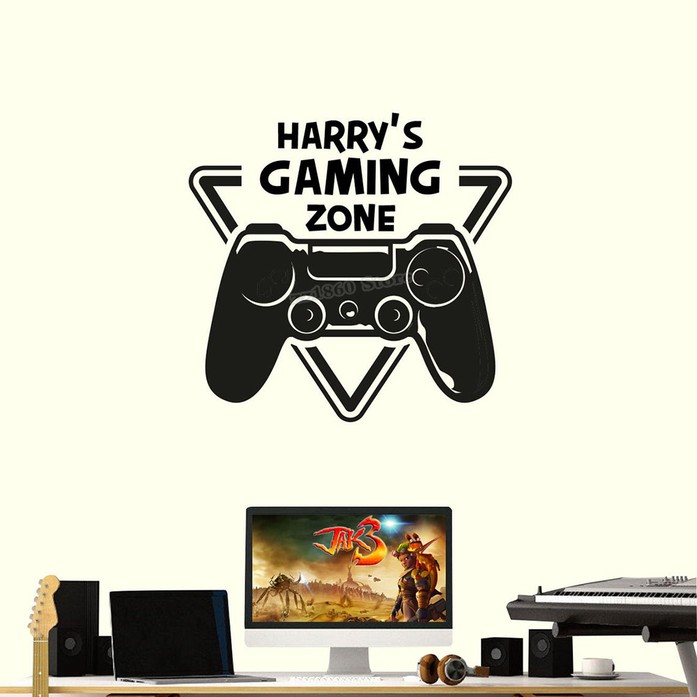 カスタムゲームゾーンのウォールステッカー,壁の装飾,ビデオゲ - Pc Gaming Quotes のレビューと価格