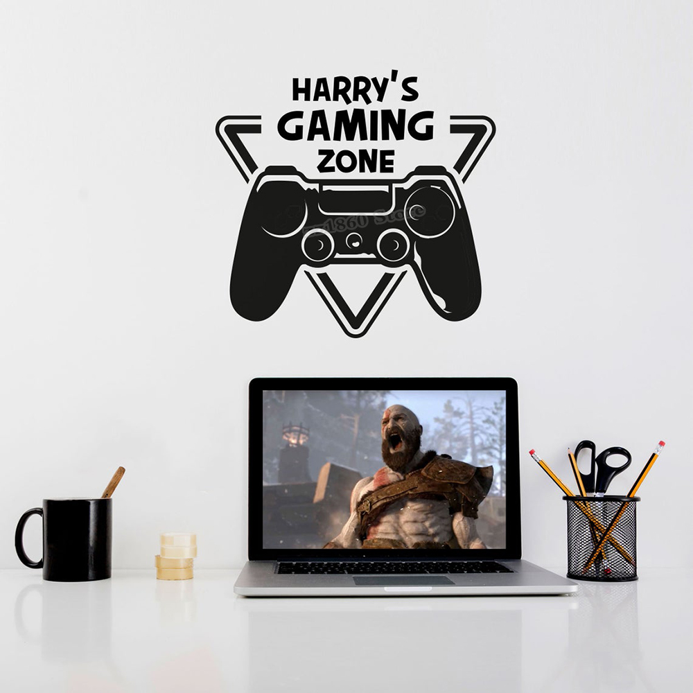 カスタムゲームゾーンのウォールステッカー,壁の装飾,ビデオゲ - Pc Gaming Quotes のレビューと価格