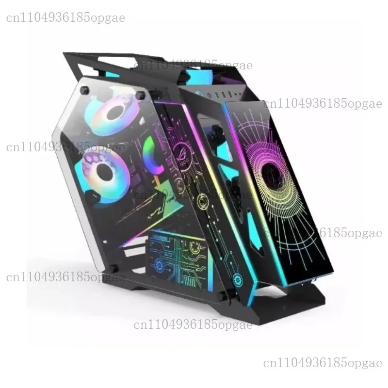 ハイエンドゲーミングPCケース、内蔵LEDパネルとファン搭載 - Pc Gaming Optimization のレビューと価格
