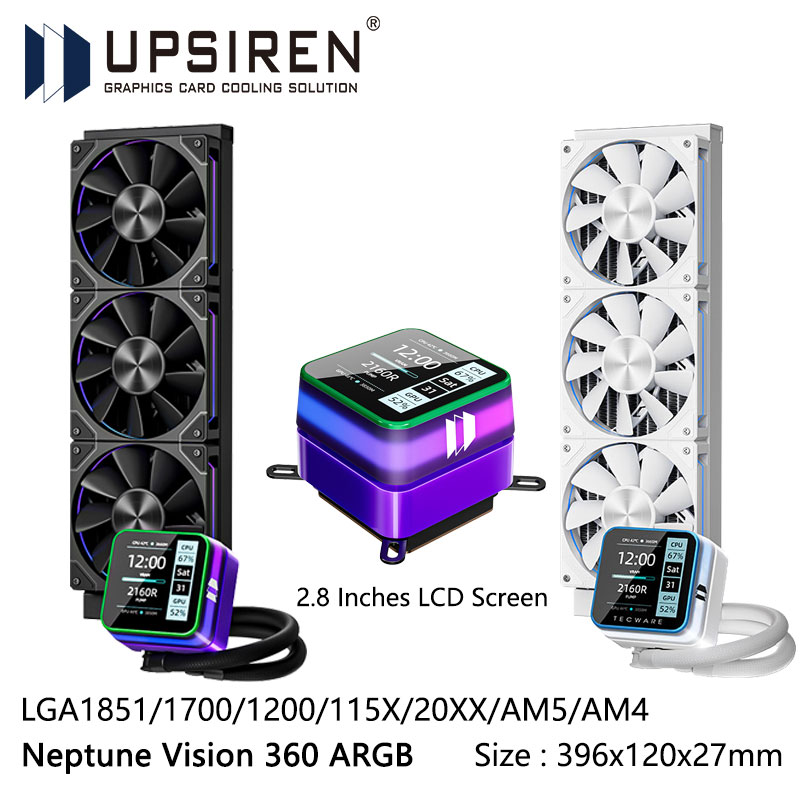 USIREN Neptune Vision 360 ARGB - Pc Gaming Liquid のレビューと価格