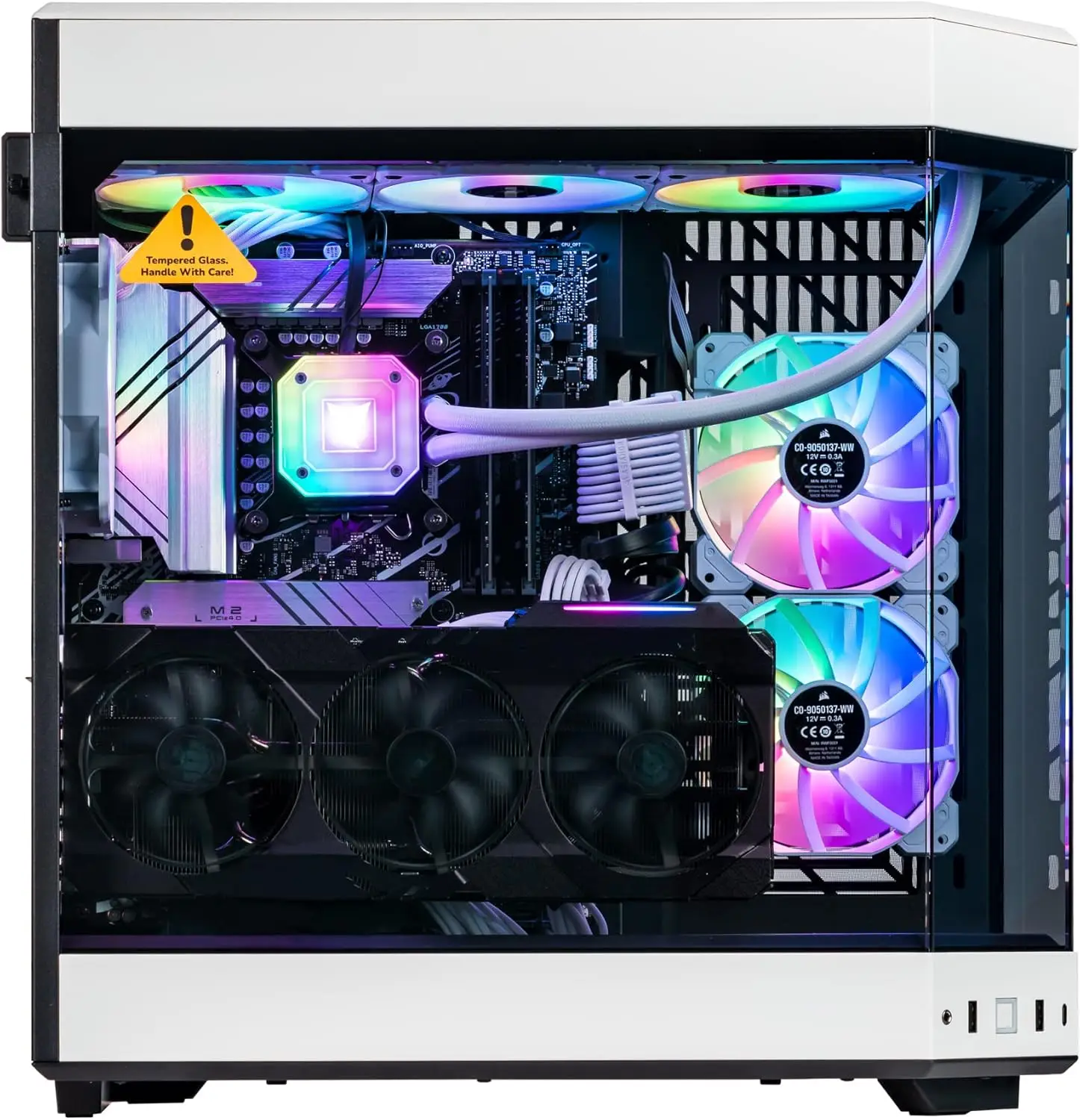 Velztorm White Praetix カスタム構築  - Pc Gaming Y60 のレビューと価格