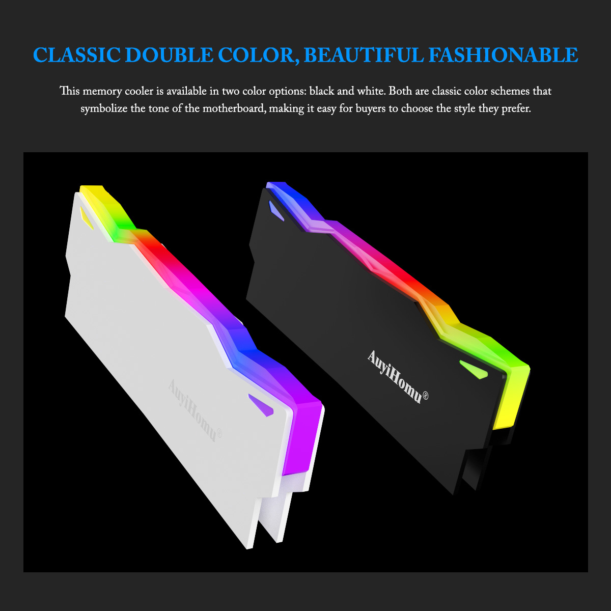 AuyiHomu RGB ヒートシンク、5V 3ピン ARG - Pc Gaming Ddr4 のレビューと価格