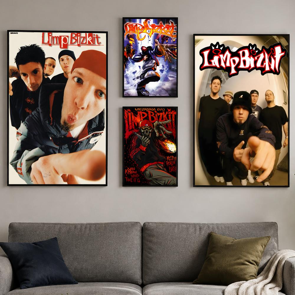 バンド L-Limp Bizkit ポスター PP製 自己粘 - Pc Gaming Quotes のレビューと価格