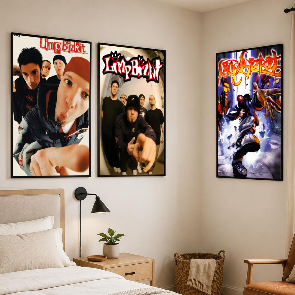 バンド L-Limp Bizkit ポスター PP製 自己粘 - Pc Gaming Quotes のレビューと価格