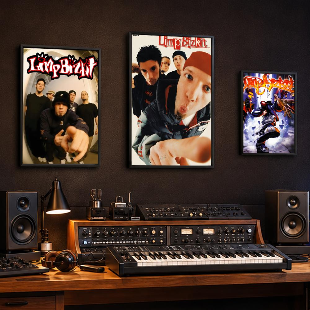 バンド L-Limp Bizkit ポスター PP製 自己粘 - Pc Gaming Quotes のレビューと価格